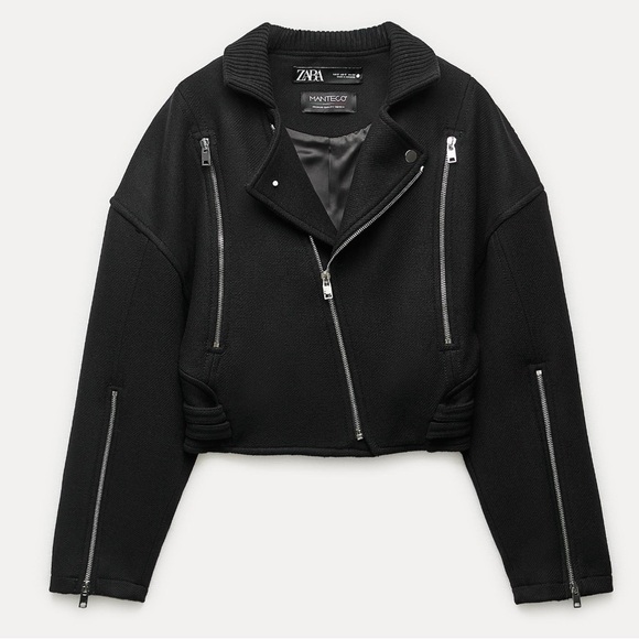 Zara Jackets & Blazers - Zara Women's Black wool Jacket